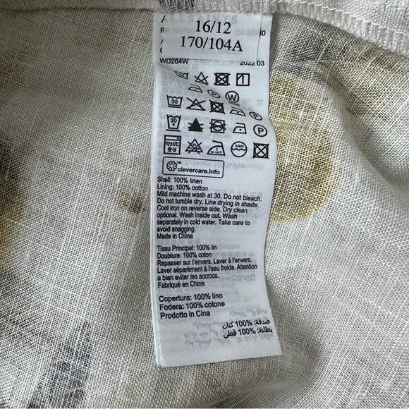 NWT AllSaints Colette Soleil Cutout Linen Minidress - Picture 10 of 16